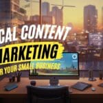 Local content marketing for your small business.
