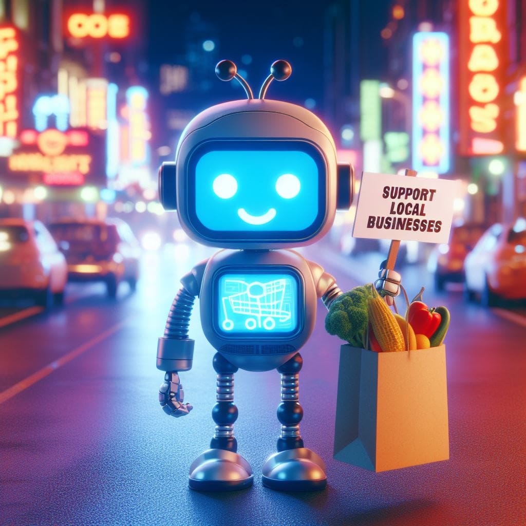 Shopping, robot
