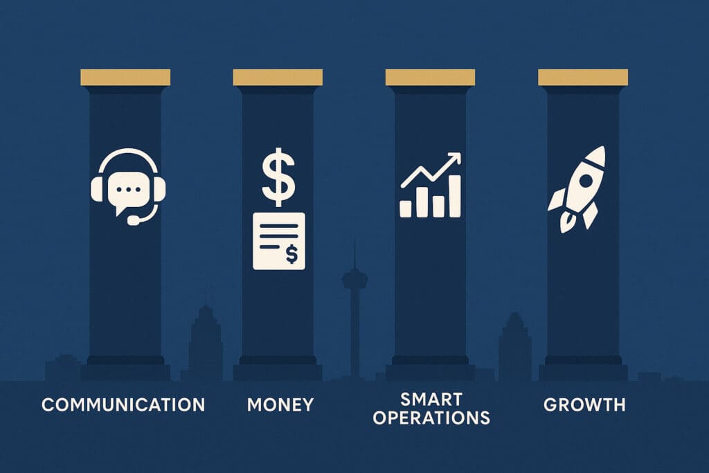 San Antonio businesses integrating AI: four strategic pillars for success